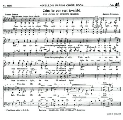 Novello's Parish Choir Book no.856